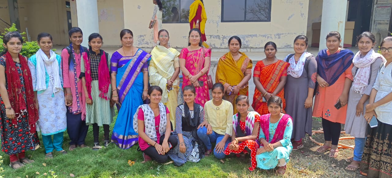 Medical Checkup of Girls Students by Dr. Kirti Ghorpade madam